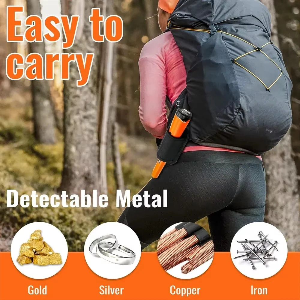 Puntero detector de metales con luces en pulsera