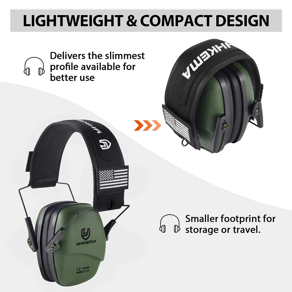 Auriculares tácticos antibruido – Protección auditiva para caza y tiro