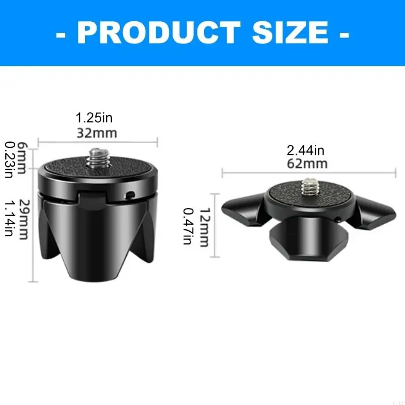 Trípode para teléfono con soporte magnético y patas plegables - imagen 3