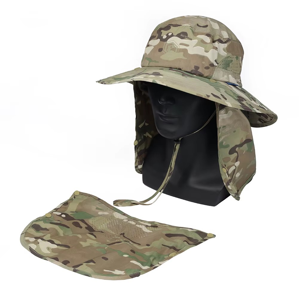 Emersongear BlueLabel Sombrero Táctico Camuflaje Máscara Desmontable - imagen 4