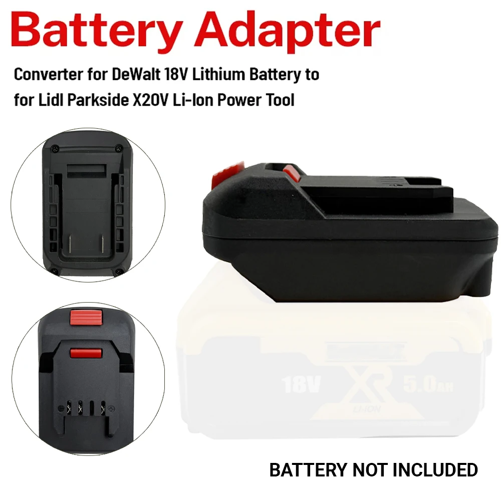 Adaptador batería litio Dewalt a Parkside para herramientas - imagen 5