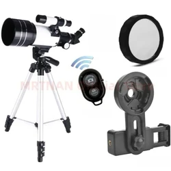Telescopio astronómico refractor 70 mm, aumento 15x-150x
