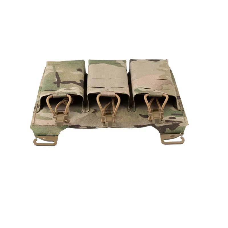 Bolsa táctica MOLLE para cargadores con panel frontal y corte láser - imagen 5