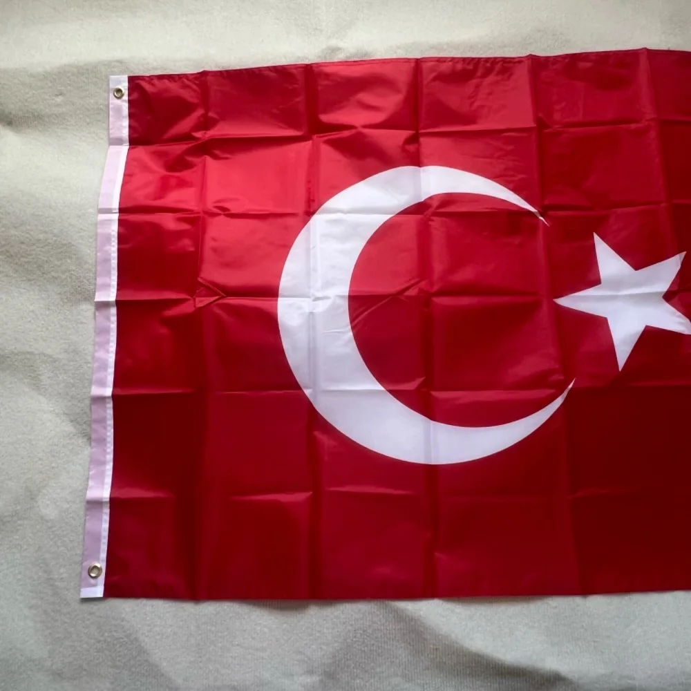 YIXIN FlagTUR TR bandera nacional turca para colgar - imagen 4