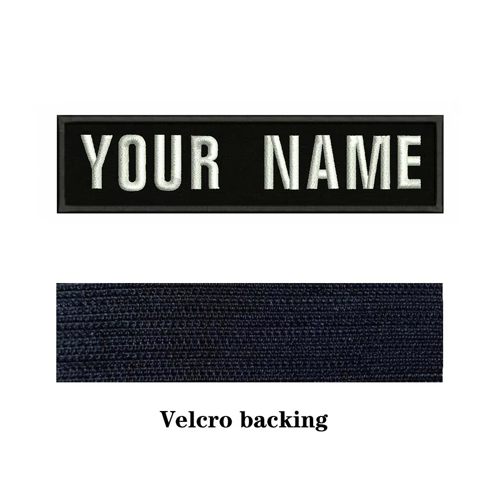 Parche bordado nombre personalizado - rayas para planchar o coser - imagen 3