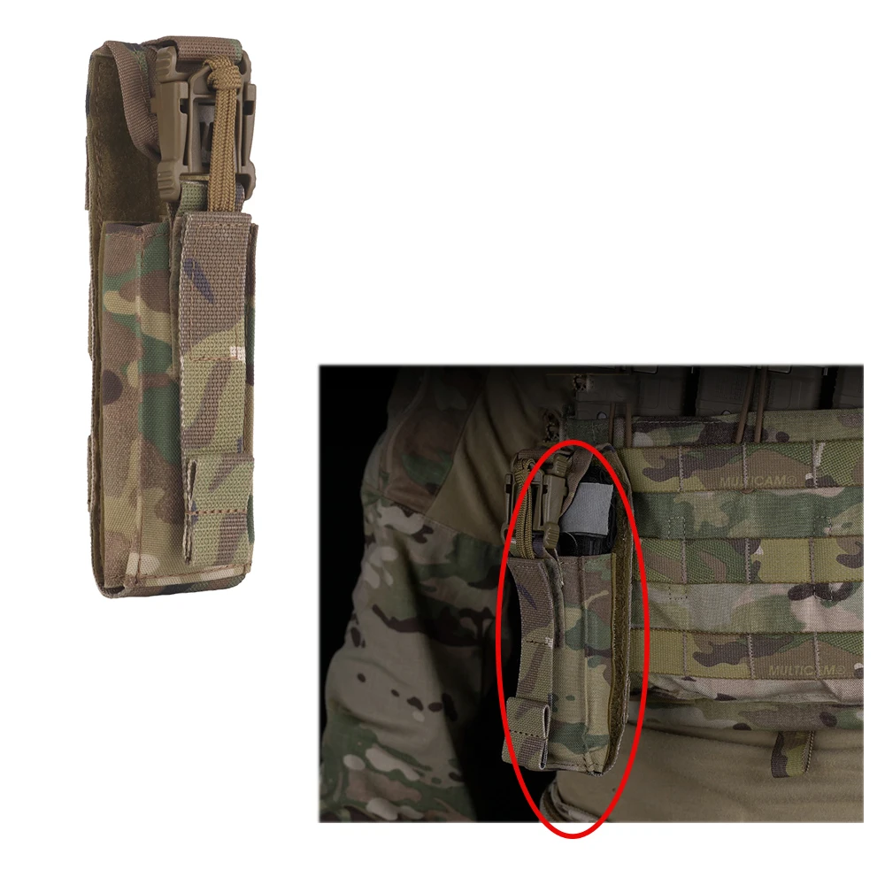 Bolsa táctica MOLLE para torniquete y primeros auxilios de pecho - imagen 2