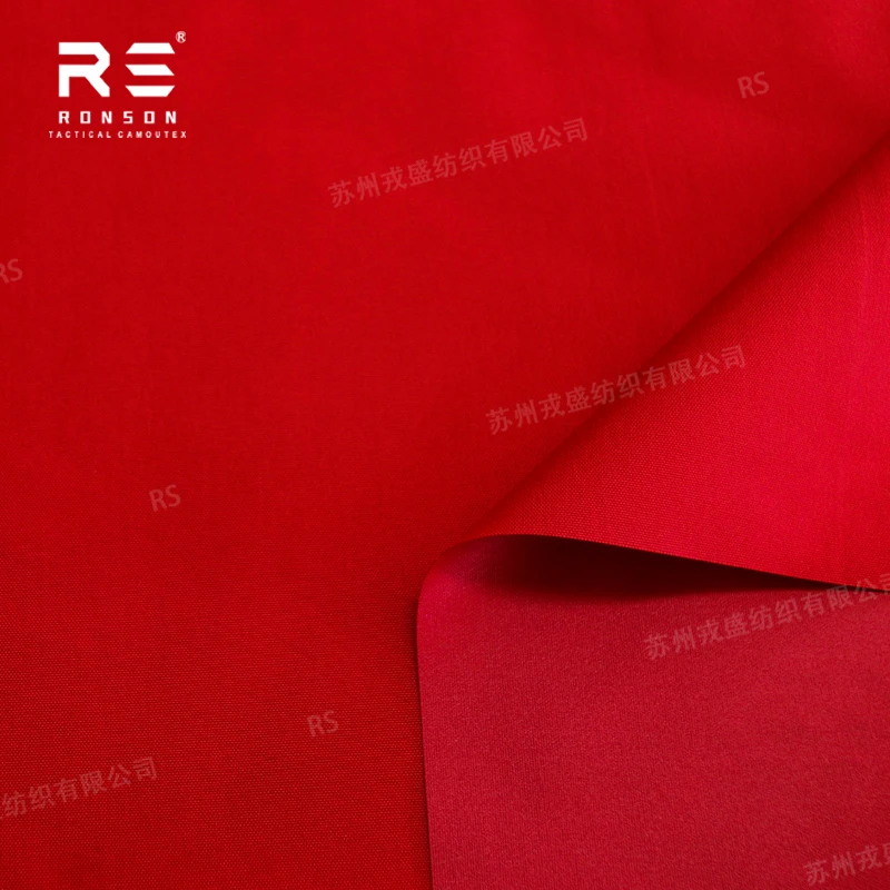 Tela Cordura táctica en color rojo con recubrimiento PU impermeable - imagen 3
