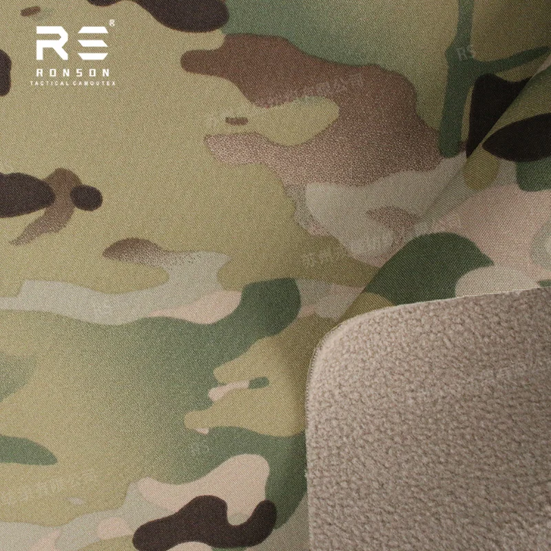 Softshell camuflaje MC polar laminado elástico NIR/IRR, cortaviento - imagen 2