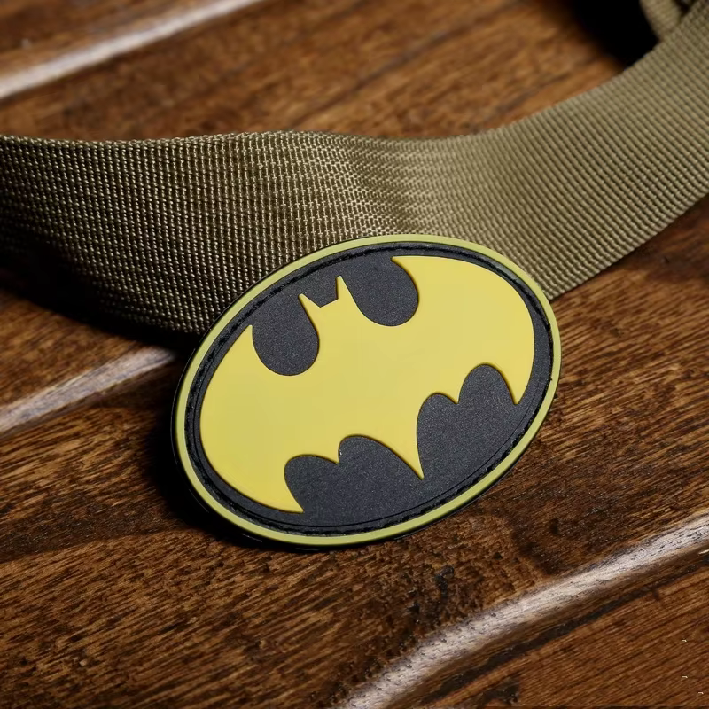 Parche PVC murciélago táctico con velcro – Insignia moral - imagen 5