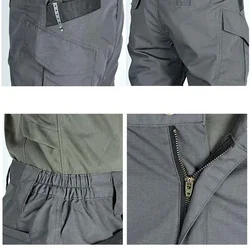 Pantalones tácticos cargo repelentes al agua MOLLE