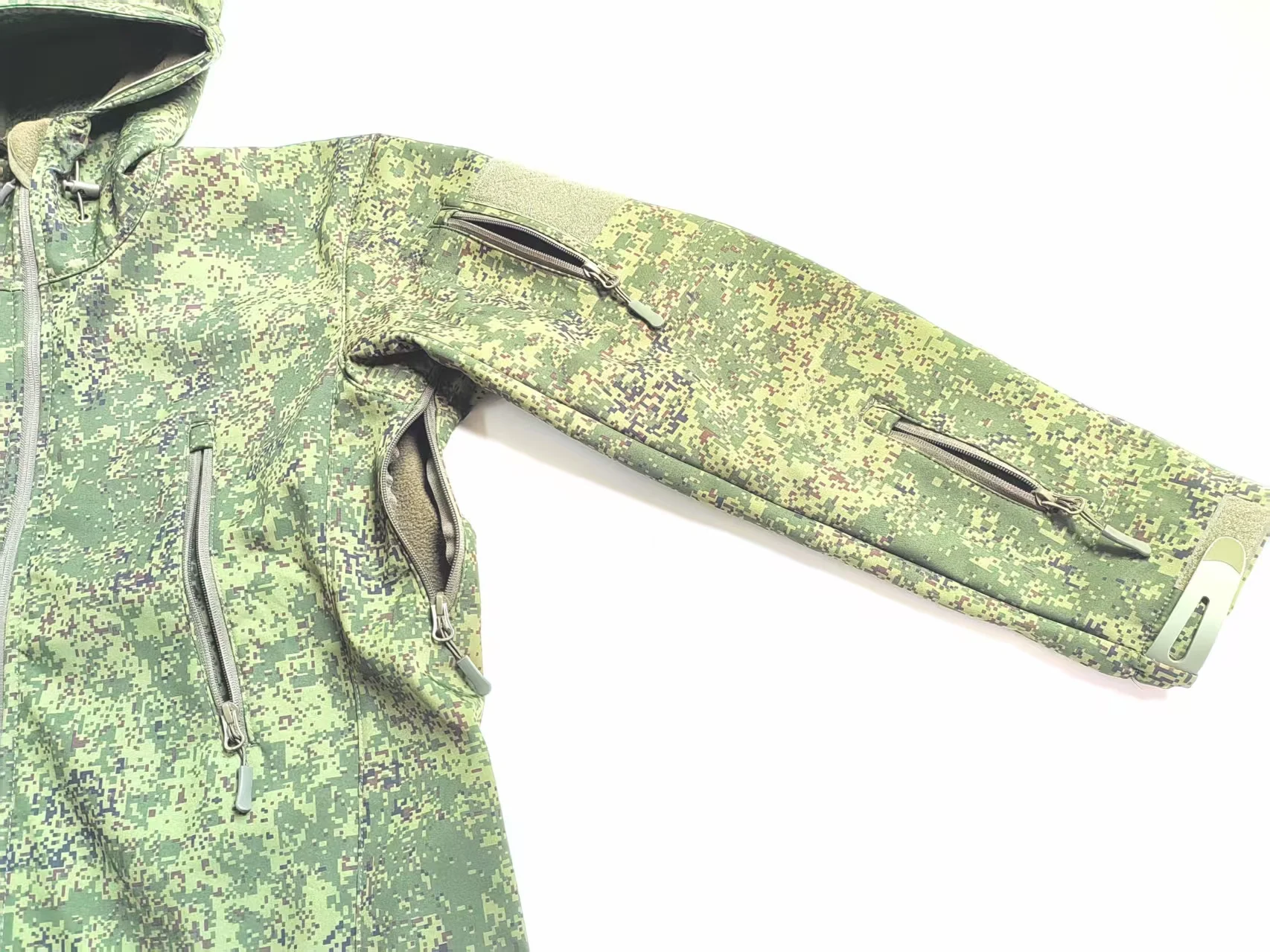 Little Green EMR Chaqueta táctica concha suave forro polar impermeable - imagen 2
