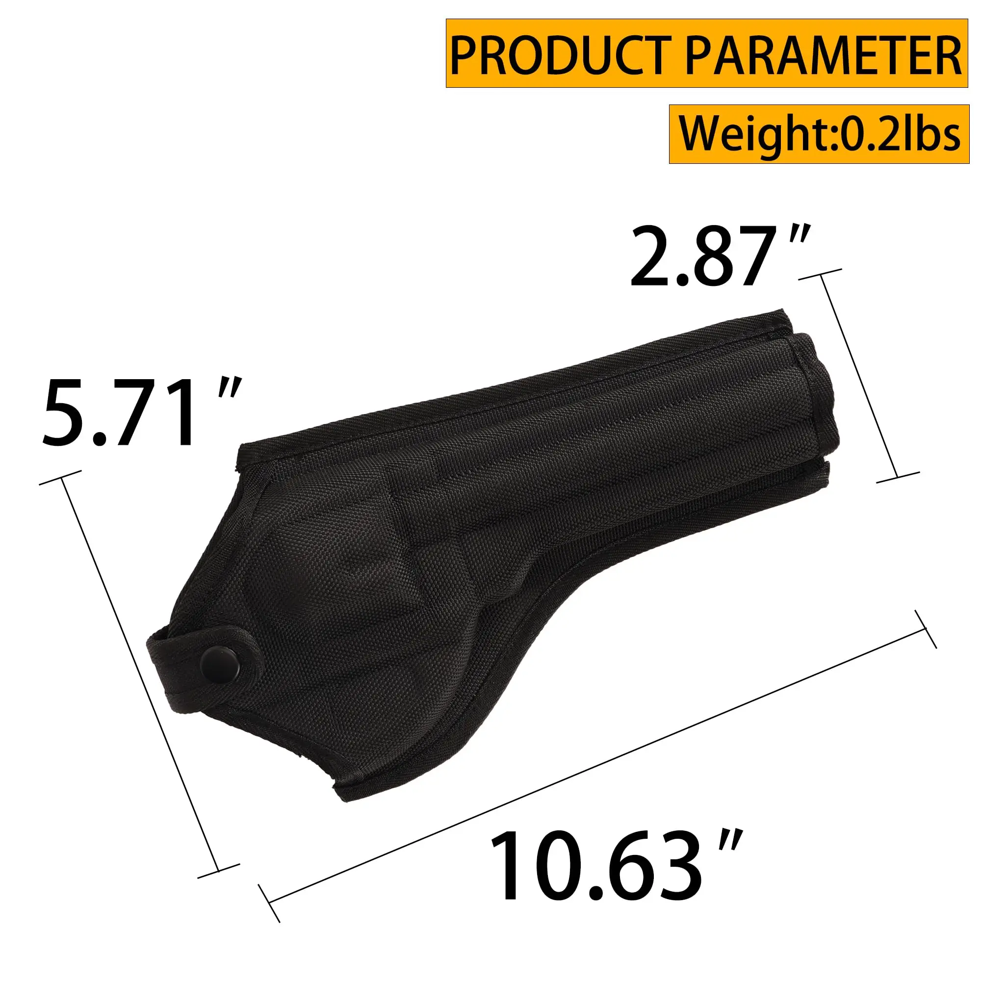 Funda táctica Oxford para pistola y revólver, extracción rápida - imagen 3