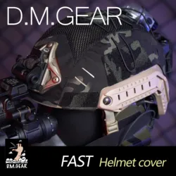 DMGear Fast XP Protector de casco táctico carbono MOLLE airsoft