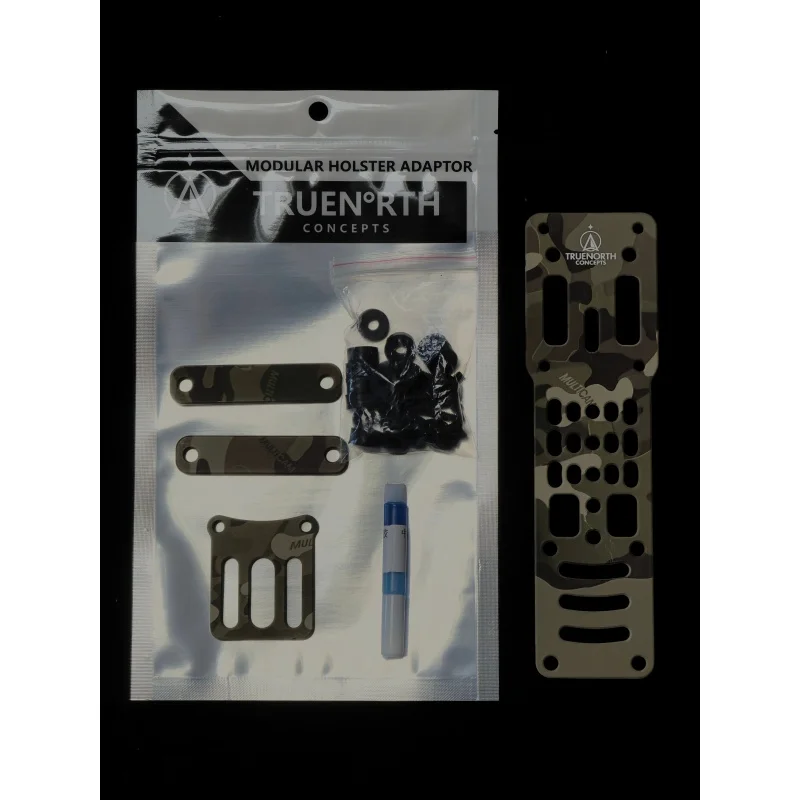 Placa Sumergible Táctica TRUE NORTH CONCEPTS lista para transporte