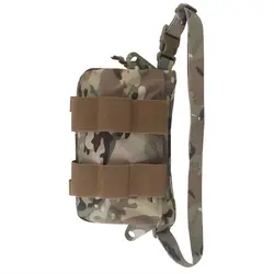 Bolsa táctica multiusos grande colgante MOLLE para caza y senderismo