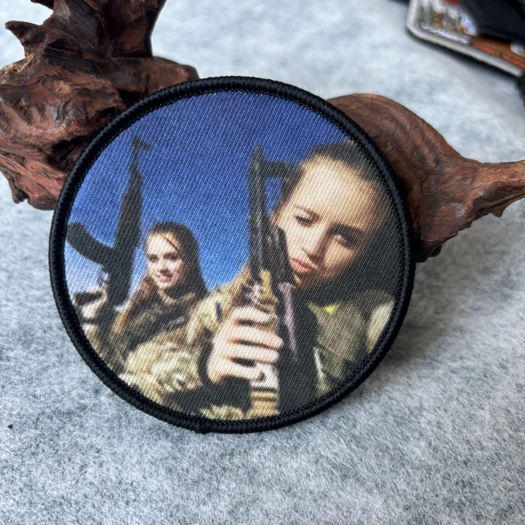 Parche táctico militar con gancho y bucle soldados para mochila - imagen 4