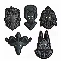 Parche táctico Medusa 3D PVC luminoso – Diseño mitología