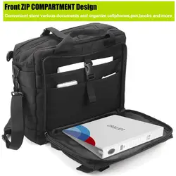 Maletín táctico MOLLE 15" bandolera exterior para portátil