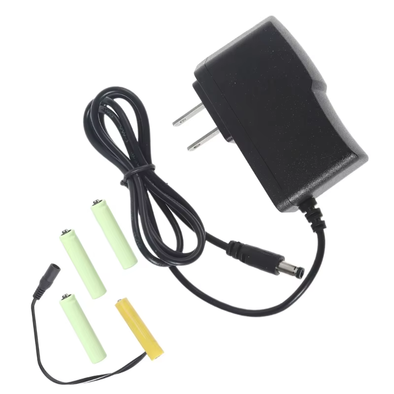 Detalle del conector de alimentación