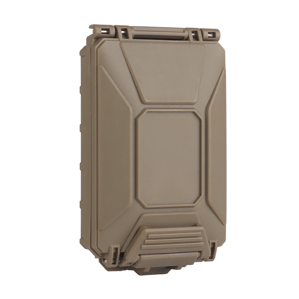Caja almacenamiento táctica multifuncional MOLLE orificios de bloqueo - imagen 4