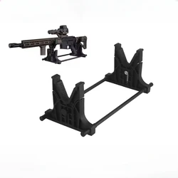 Soporte de pared Airsoft táctico para carabinas M4 AR15 y AK47