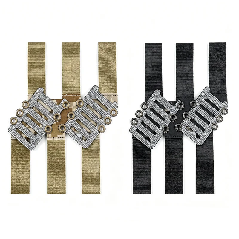 Placa adaptadora MOLLE angulada para accesorios tácticos de cinturón - imagen 4