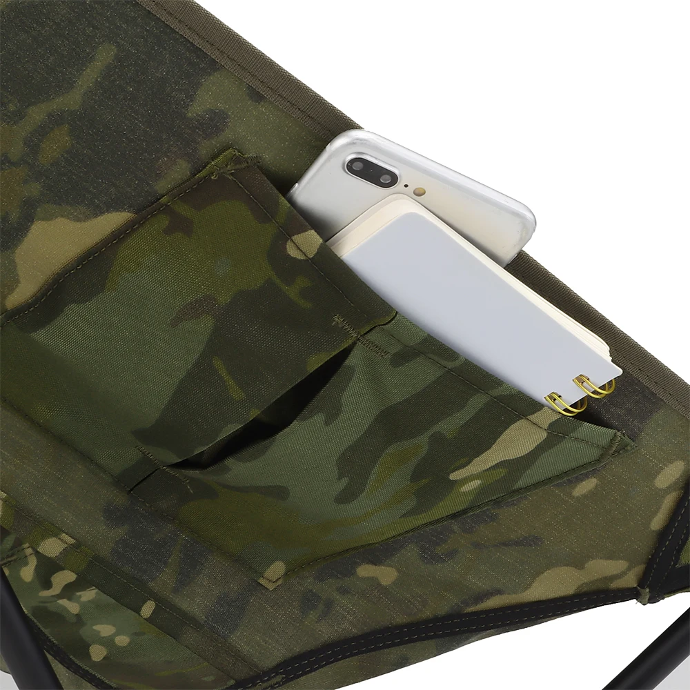 Silla táctica camuflaje ultraligera para camping y supervivencia - imagen 5