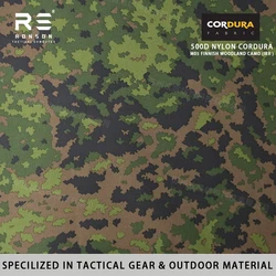 Tela de Cordura 500D Camuflaje Finlandés para Mochilas Tácticas