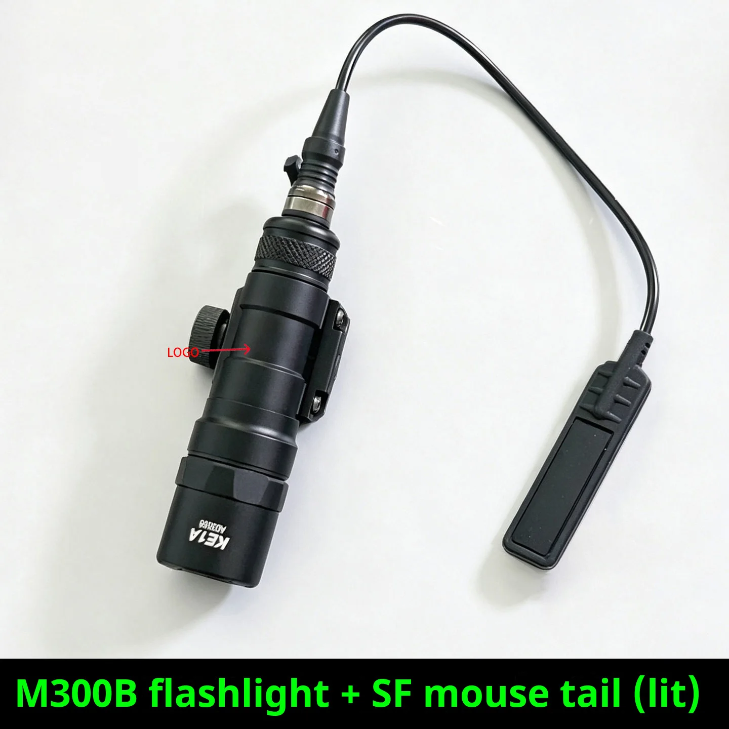Linterna táctica Surefir M300/M600 con interruptor remoto Picatinny - imagen 5