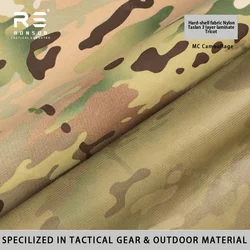 Tela impermeable transpirable Taslan TPU MC camuflaje para exterior