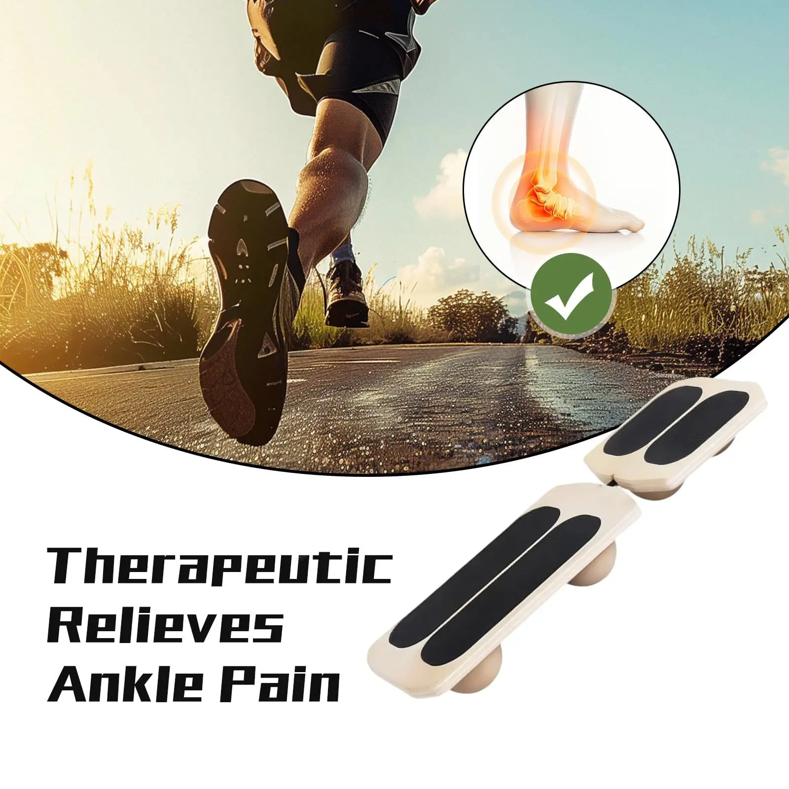 Corrector de tobillo plantar antideslizante para equilibrio - imagen 4