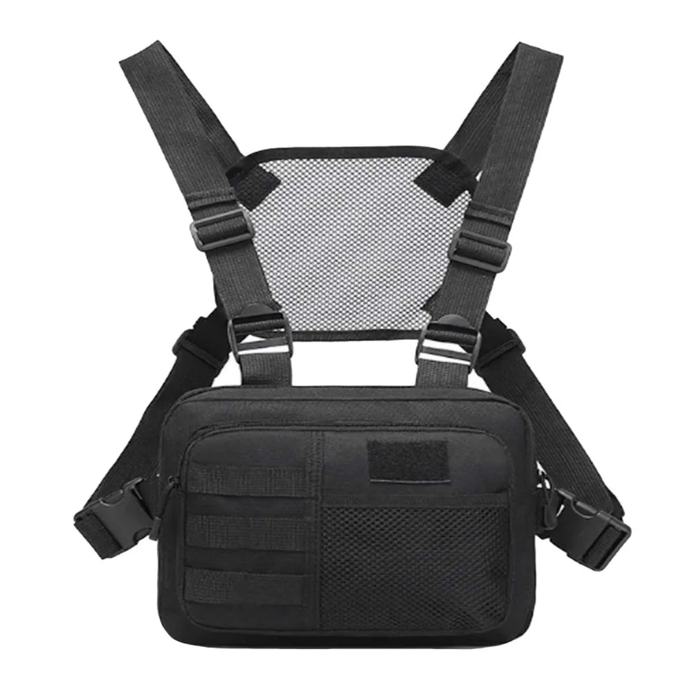 Bolsa táctica de pecho para uso exterior