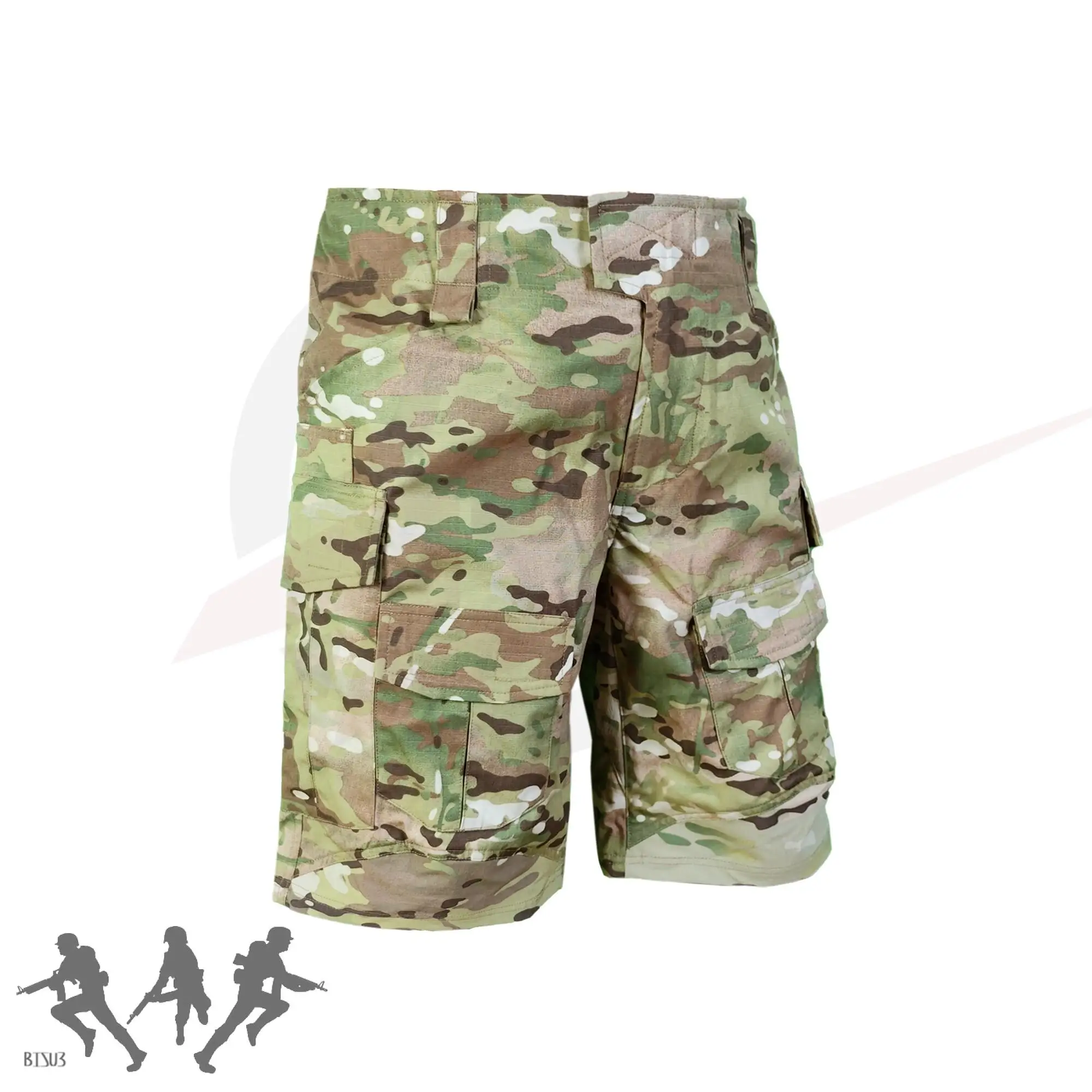 Pantalones cortos tácticos CP G3 nailon y algodón antiinfrarrojos - imagen 3