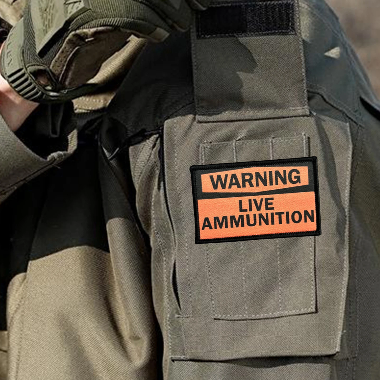 Parche táctico velcro munición – Morale Patch militar - imagen 4