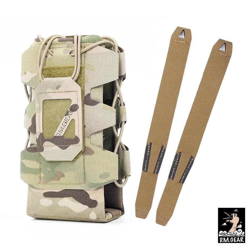 DMgear Bolsa táctica MOLLE para radio con soporte botella multifunción - imagen 3