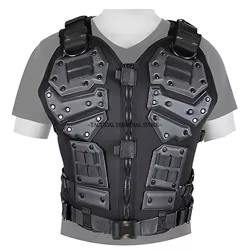 KING KONG Chaleco táctico plate carrier ajustable MOLLE airsoft