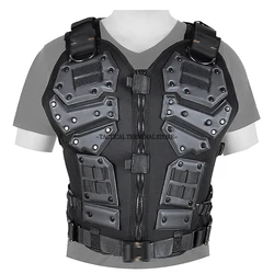 KING KONG Chaleco táctico plate carrier ajustable MOLLE airsoft