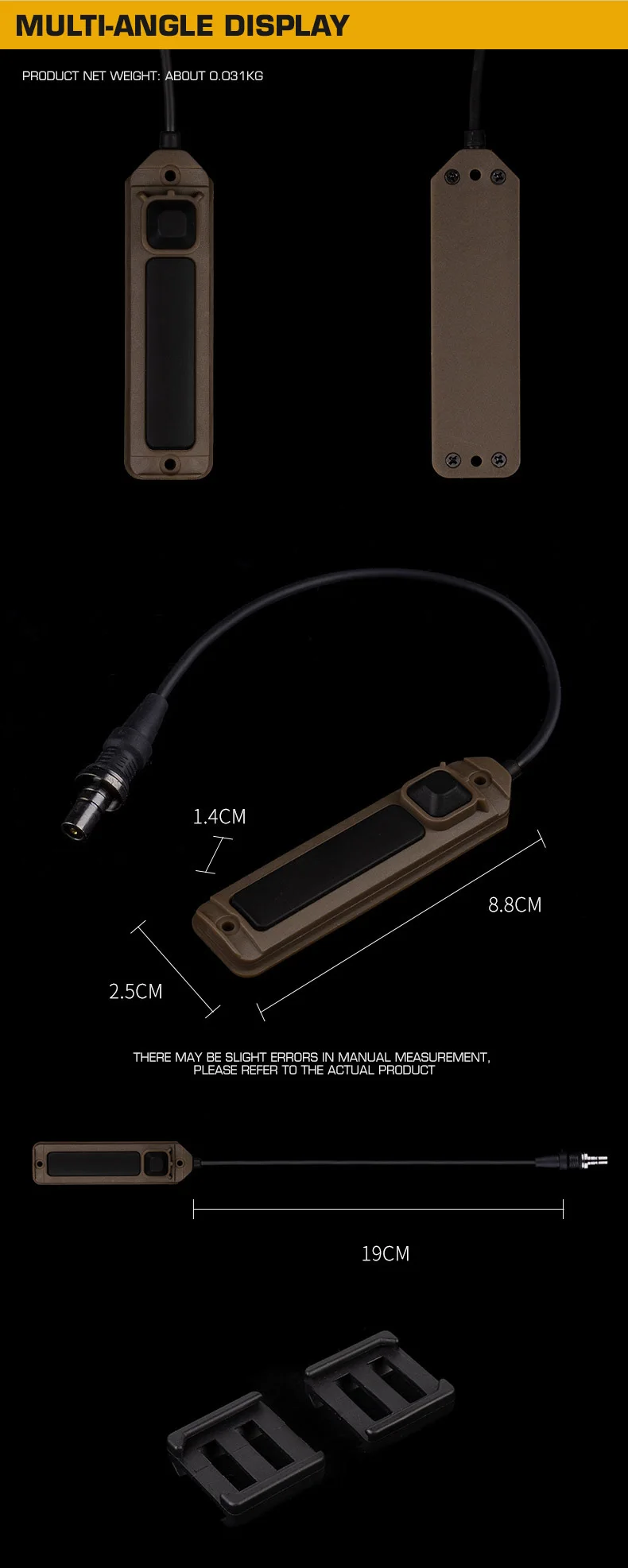 Accesorio de caza con conector SF