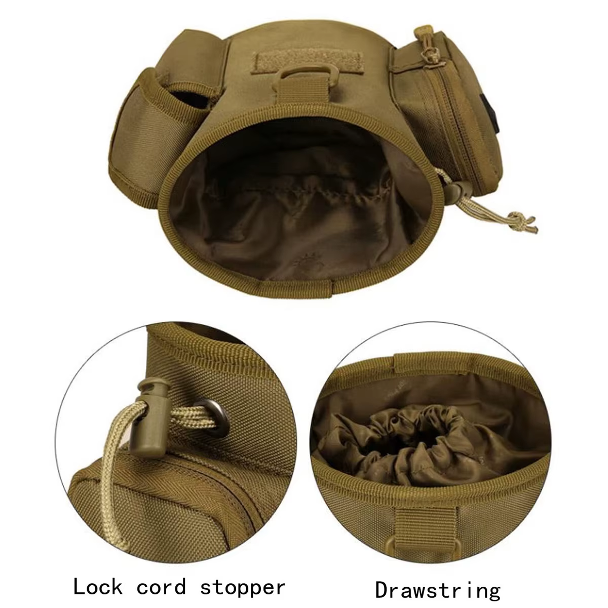 Bolsa táctica compacta con cordón para premios y entrenamiento - imagen 3
