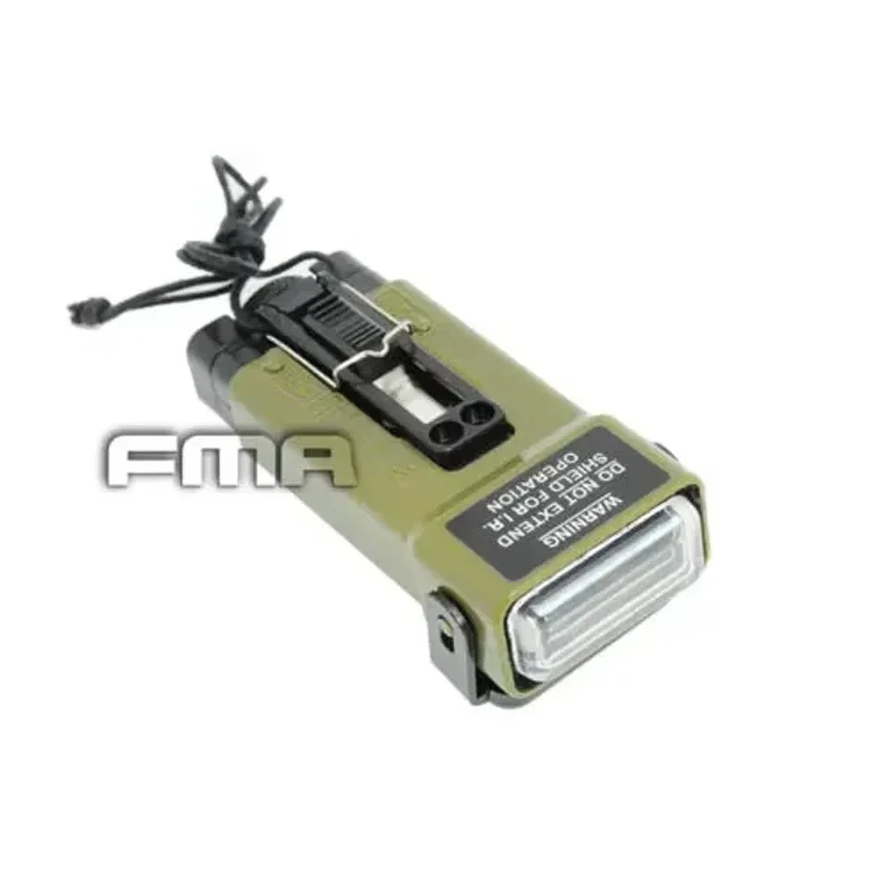 FMA Airsoft MS2000 luz estroboscópica señal de rescate para casco