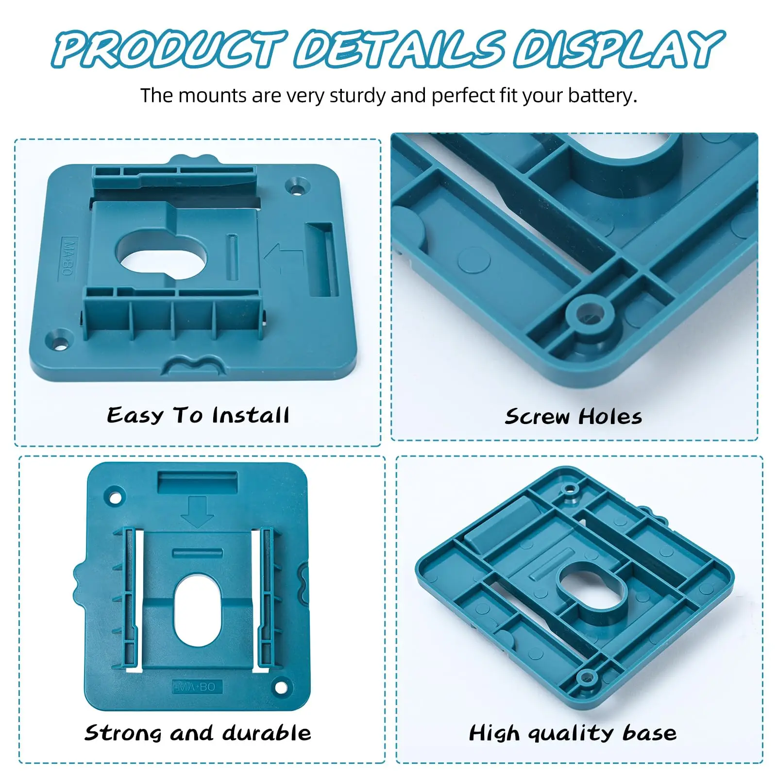Soporte batería Makita para BL1830 y BL1860 - imagen 5
