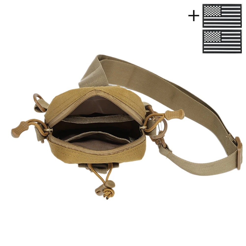 Bolso bandolera ligero y compacto con doble cremallera para uso diario - imagen 4