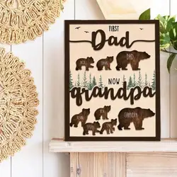 Placa identificativa de madera con grabado personalizado para nombre