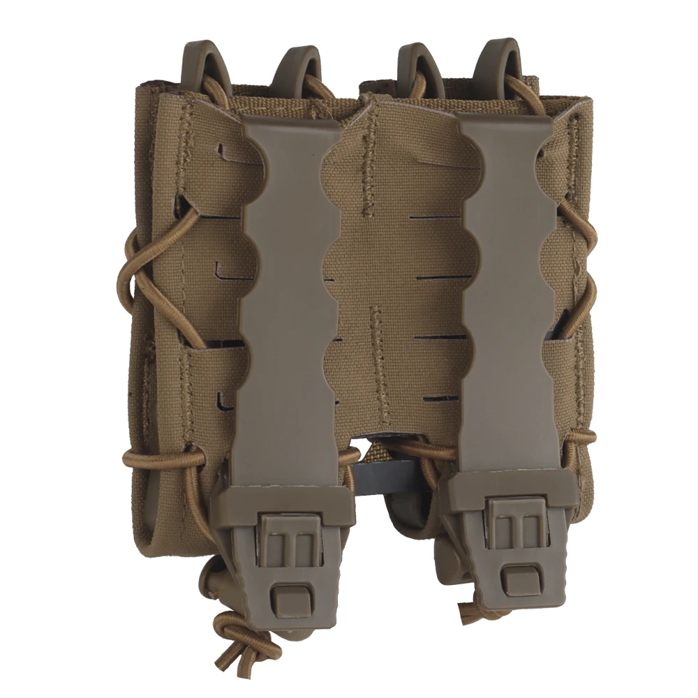 Bolsa doble Molle pistola 9mm tigre V2