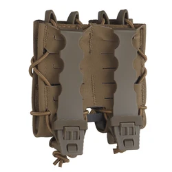 Bolsa doble Molle pistola 9mm tigre V2