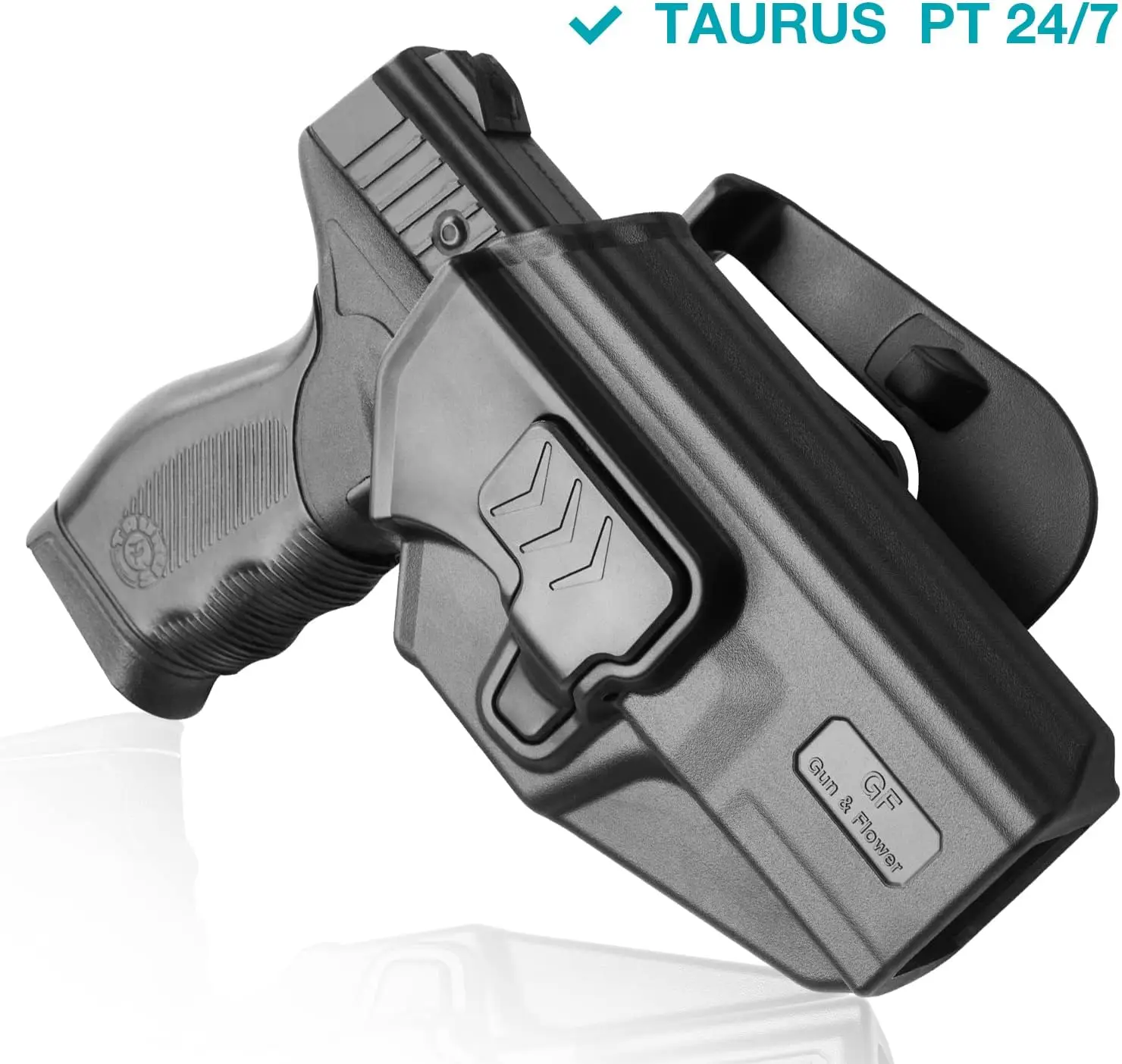 Interior de la funda con protección de gatillo integrada