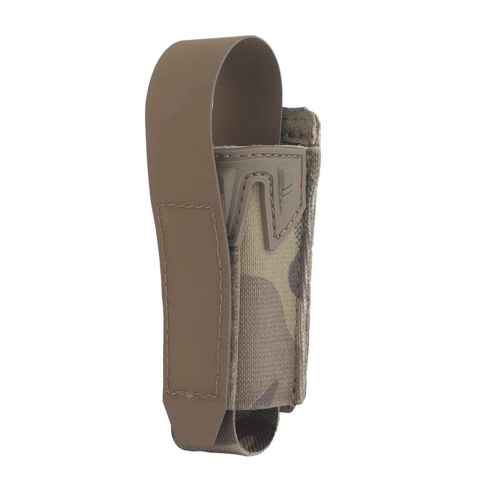 Bolsa táctica de cargador airsoft camuflaje con solapa liberación rápida