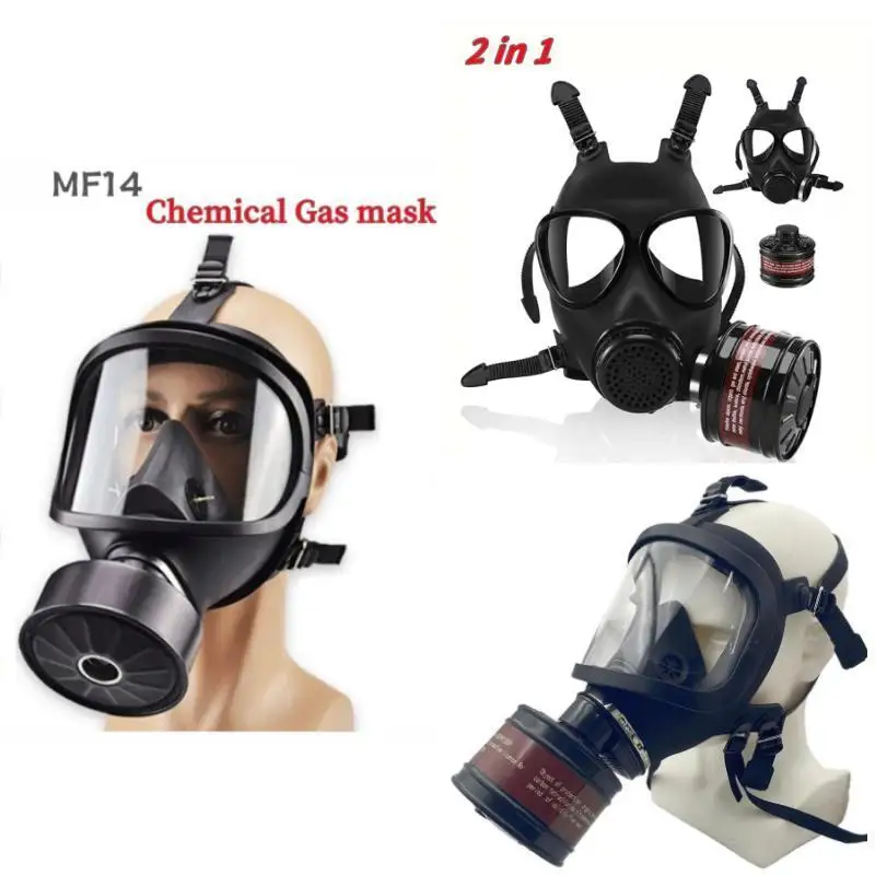 Máscara de gas de cara completa MF14/87 con filtro carbón activo - imagen 5