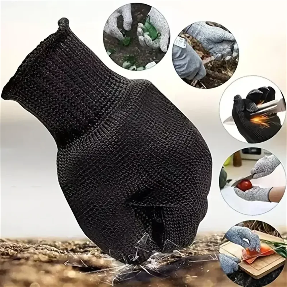 Guantes anticorte HPPE nivel 5 para trabajo - proteccion laboral - imagen 5