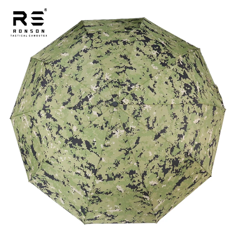 Paraguas táctico Ronson AOR2 camuflaje automático para aire libre - imagen 5
